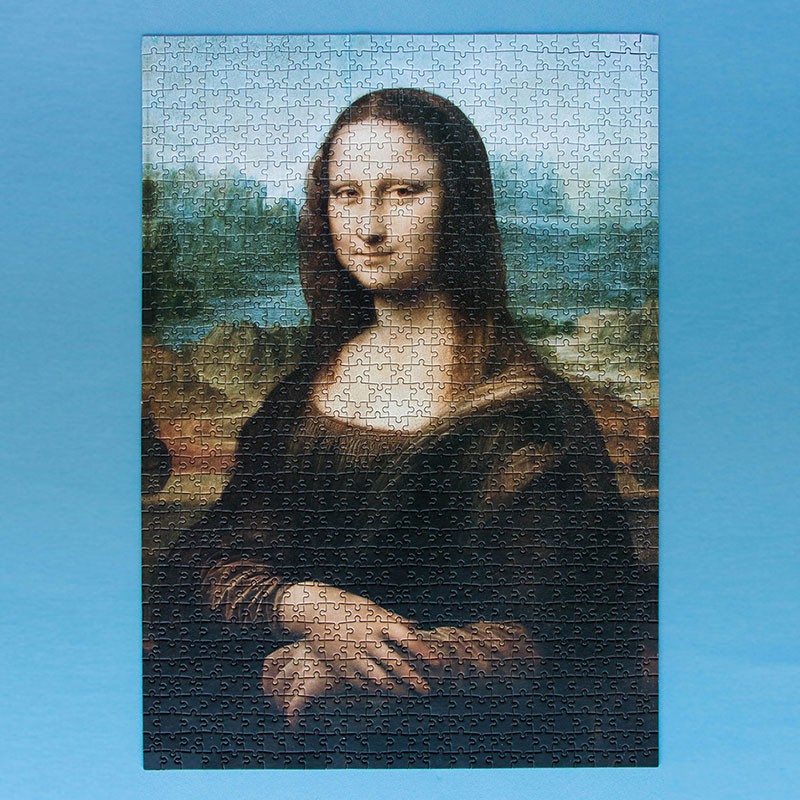puzzle de 1000 peces de la Gioconda